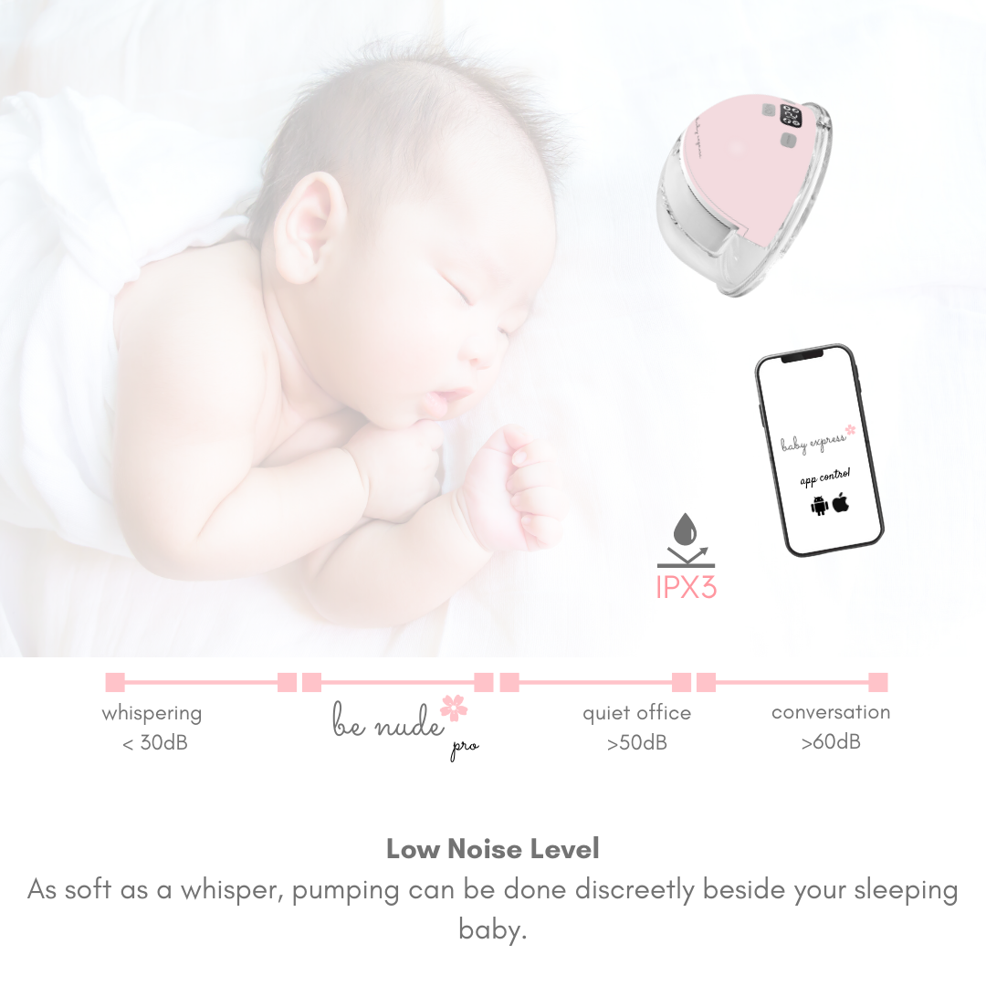 Baby Express BE Nude Pro Wearable Breast Pump - Single Set